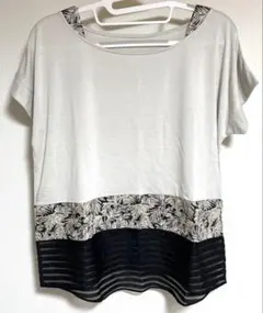半袖Tシャツ　リドルフロム ボタニカル　ストライプのサムネイル