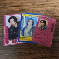 SixTONES 京本大我 カード3点セット