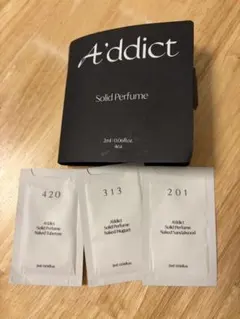 A'ddict 香水 ソリッドパフューム 2ml サンプルセット