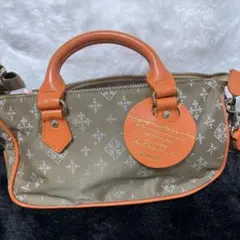 russetオレンジ ハンドバッグ/ショルダーバック