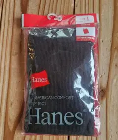 Hanes タンクトップ Lサイズ コットンブレンドリブのサムネイル