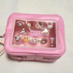 にゃんにゃんにゃんこ　窓付きスクエアミニポーチ　サンエックス　San-X