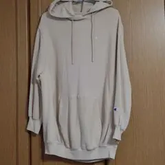 最終価格 Champion　ロングパーカー　ベージュ