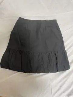 NICE CLAUPバルーンスカートブラック