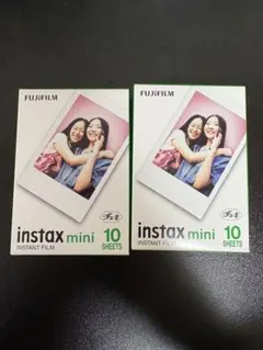 FUJIFILM instax mini 10枚入　2個セット