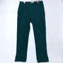 ブラウニー スリムチノパンツ ストレッチ ダークグリーン (M) コットンのサムネイル