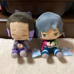 鬼滅の刃 でっかいぽふっとぬいぐるみ　全２種セット