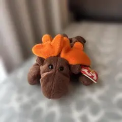 【Ty Beanie Babies】ヘラジカ　Chocolate ぬいぐるみ