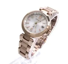 【EC1037-51A】☆新品同様☆CITIZEN シチズン時計 XC ゴールド