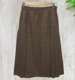 ヴィンテージ　BURBERRYS プリーツスカート　チェック柄　25サ327