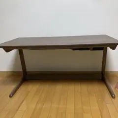 ブラウン 木製 ダイニングテーブル
