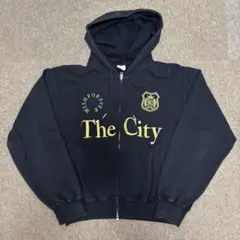 WISH FOREVER ZIP HOODIE ネイビーMサイズ