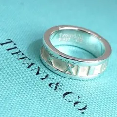 ティファニーアトラスリング 23号弱　新品仕上げ　ほぼ無傷未使用に近い ティファニー アトラス 指輪 リング 23号 研磨仕上げ済み美品 925