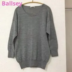 美品！BALLSEY★ボールジィ 7分袖クルーネックニットトップス 38