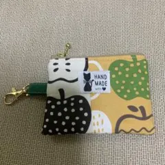 ♡ミニポーチ♥︎りんご柄★ハンドメイド