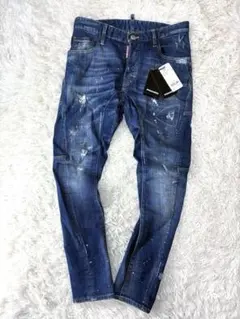 【値下げ対応可能‼️】 DSQUARED2 ダメージデニム サイズ44 バイカー