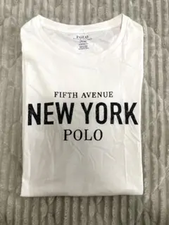 【美品】ポロラルフローレン 白Tシャツ Mサイズ POLO