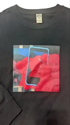 UNIQLO KAWs + WARHOL ブラック スウェット XL