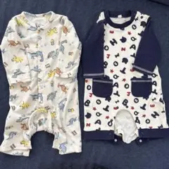 カバーオール2枚 男の子