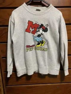 ディズニー　ミニーマウス　トレーナー