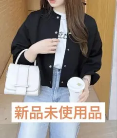 [新品未使用タグ付]INGNI ショート丈スポンディッシュニットカーディガン