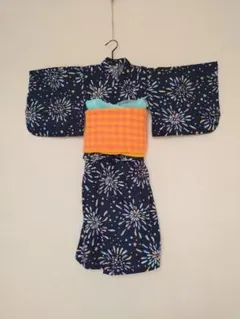 apres les cours セパレート浴衣 ワンピース 巾着 5点セット