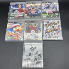 PS3 ソフトセット（ウイイレ, FIFA, グランツーリスモ,パワプロ）