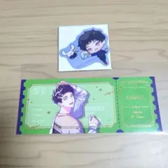 神家【ブレマイ】箔押しチケット風カード カード