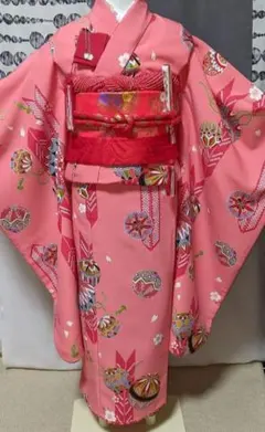 美品　七五三　７歳　着物セット