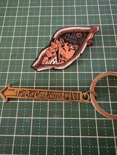 キャラクター ピンバッジ とTo Be Continuedキーホルダー