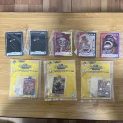 【新品未開封】一番くじ ワンピース カードゲーム 8点 アクスタ チャーム
