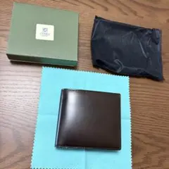 か*ぽ様 Crevaleathco コンパクトマルチウォレット アニリン染めコー