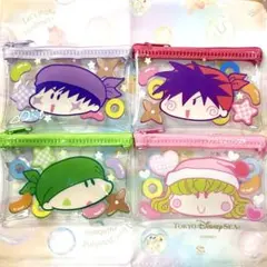 ④ ミルモでポン! フラットポーチ 4個セット リルム ヤシチ サスケ ハンゾー