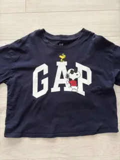 GAP スヌーピー Tシャツ ネイビー Mのサムネイル