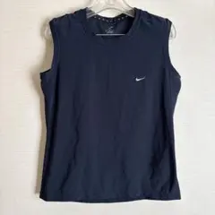 NIKE ナイキ DRI-FIT レディースタンクトップ ネイビー L
