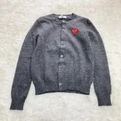 PLAY COMME des GARCONS 赤 Vネックセーター Mサイズ - メルカリ