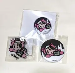 GLOOMY×GENIC 西澤呈 スマホグリップ アクリルキーホルダー 缶バッジのサムネイル