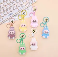 LABUBU ラブブ キーホルダー 2個セット