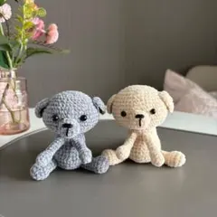 あみぐるみ いぬ ぬいぐるみ キーホルダー