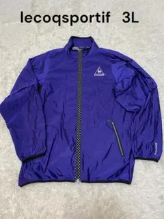 ルコックスポルティフ　2way ゴルフ　メンズ　ナイロンジャケット　3L