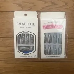 ネイルチップ　2点　まとめ売り