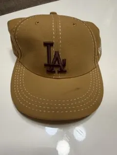 NEW ERA 59FIFTY LA ドジャース キャップ ブラウン