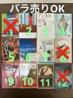 書籍・小説12冊まとめ売り　ジャンルバラバラ