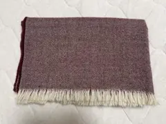 大判圍巾 大判披肩 大判披風 酒紅色