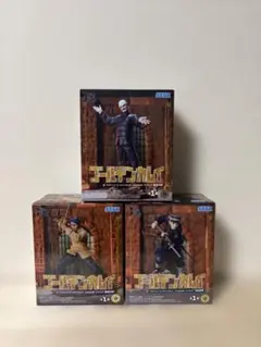 【未開封】ゴールデンカムイ XrossLinkフィギュア 3種セット