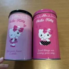 USJ限定 ハローキティ 空き缶 2個セット