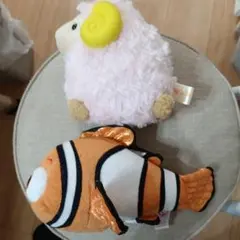 ぬいぐるみ 2点セット ニモ ヒツジ