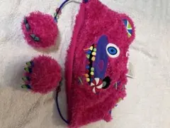 2点セット　ハミクマ_ベレー帽•キャンディーハット