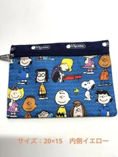 【新品】LeSportsac ピーナッツキャラクター ポーチ