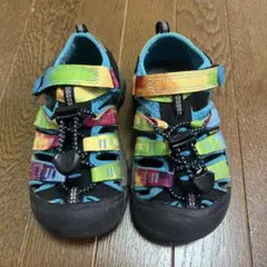 KEEN サンダル タイダイカラー キッズ17cmのサムネイル